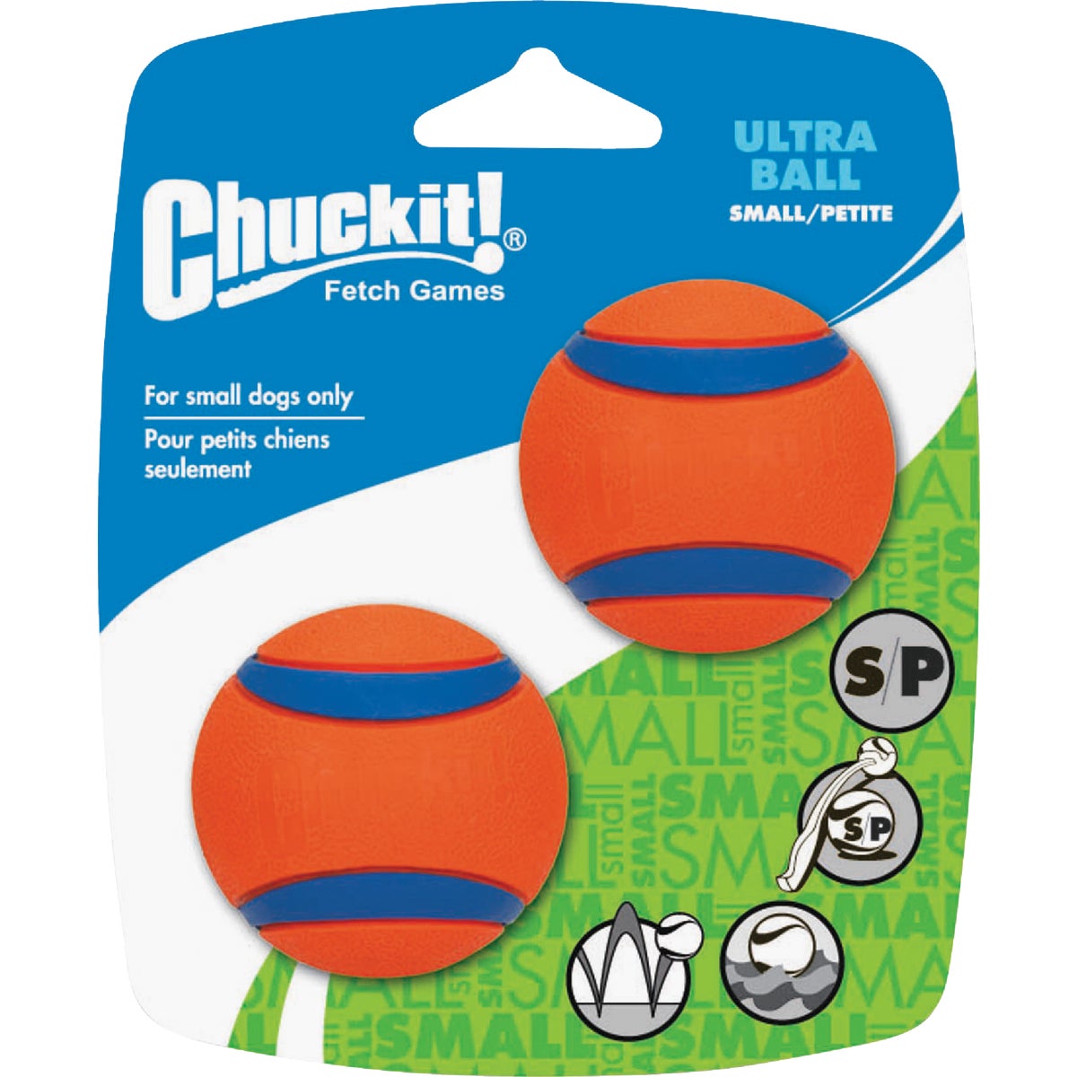 Chuckit Small Ultra Ball (2-Pack)