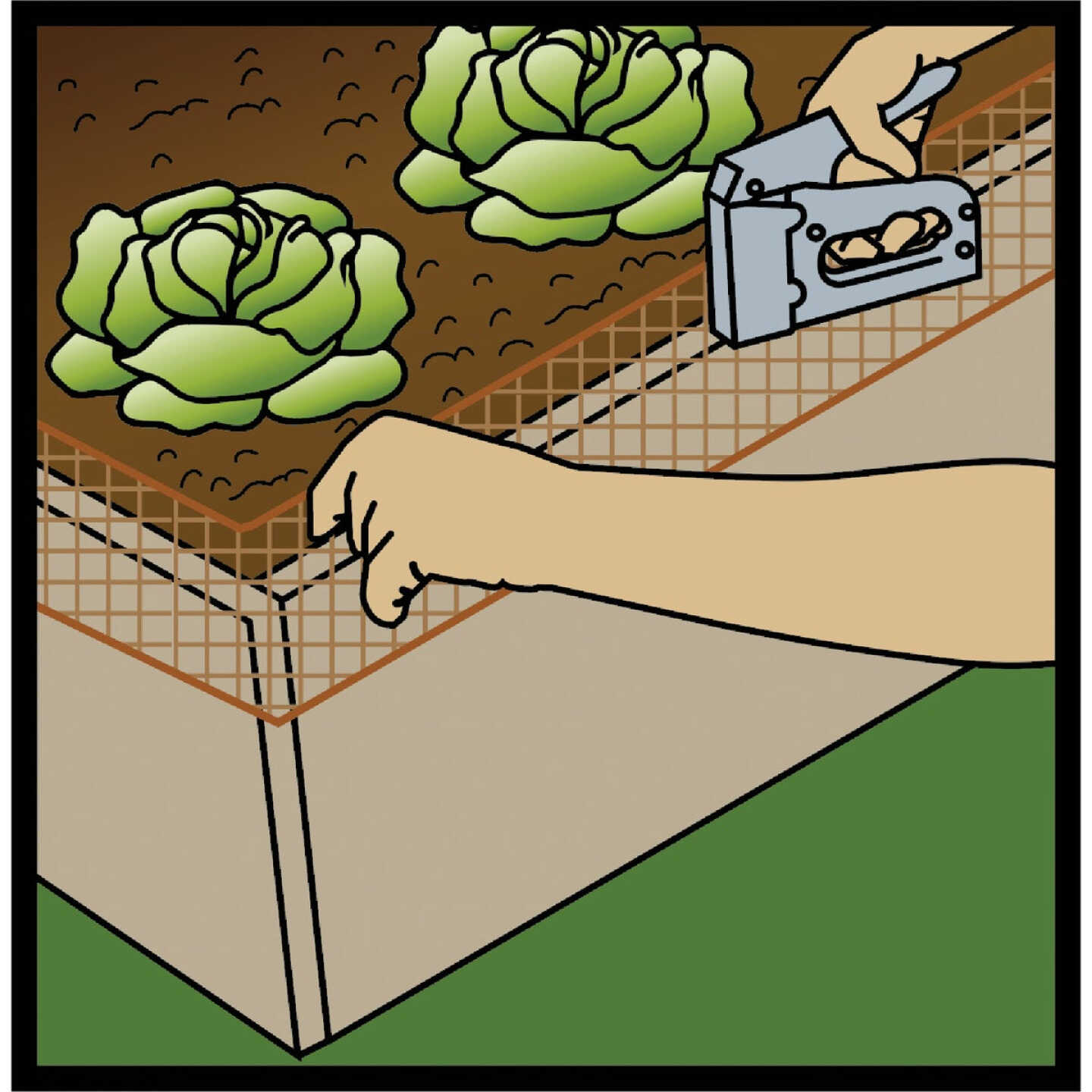 Gonzo Copper Stopper 5 In. x 30 Ft. Slug & Snail Copper Mesh Image 3