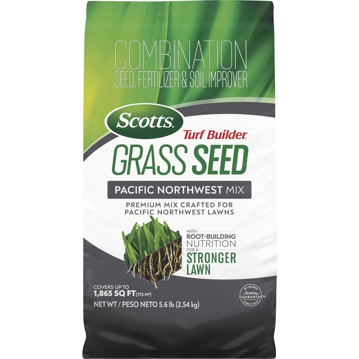 Scotts Turf Builder 5.6 Lb. 465 Sq. Ft. Pacific Northwest Mix Grass Seed, Fertilizer, and Soil Improver Combination Image 1