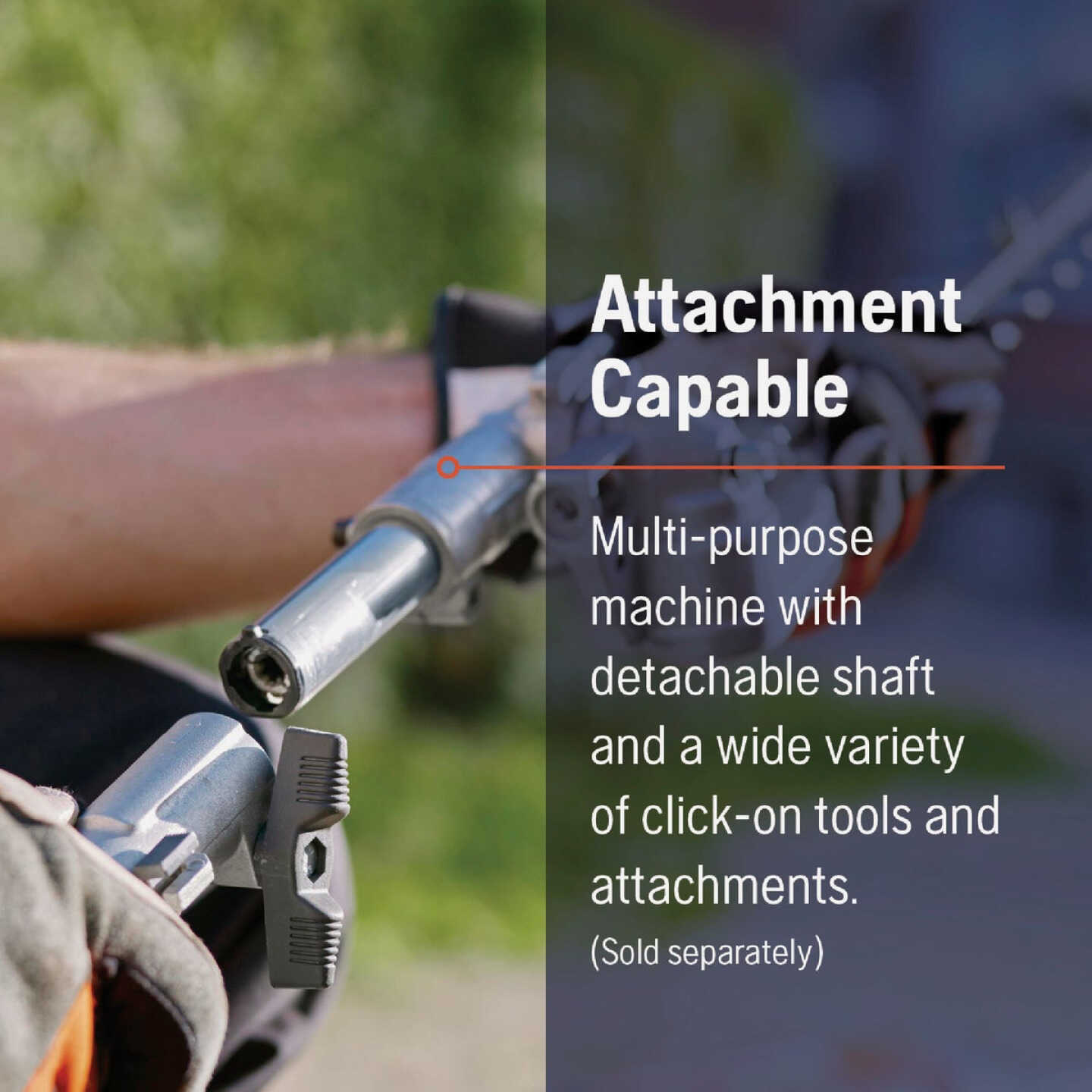 Husqvarna 122LK 22cc 17 In. 2-Cycle Combi Gas String Trimmer Image 6