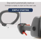 Husqvarna 122LK 22cc 17 In. 2-Cycle Combi Gas String Trimmer Image 4