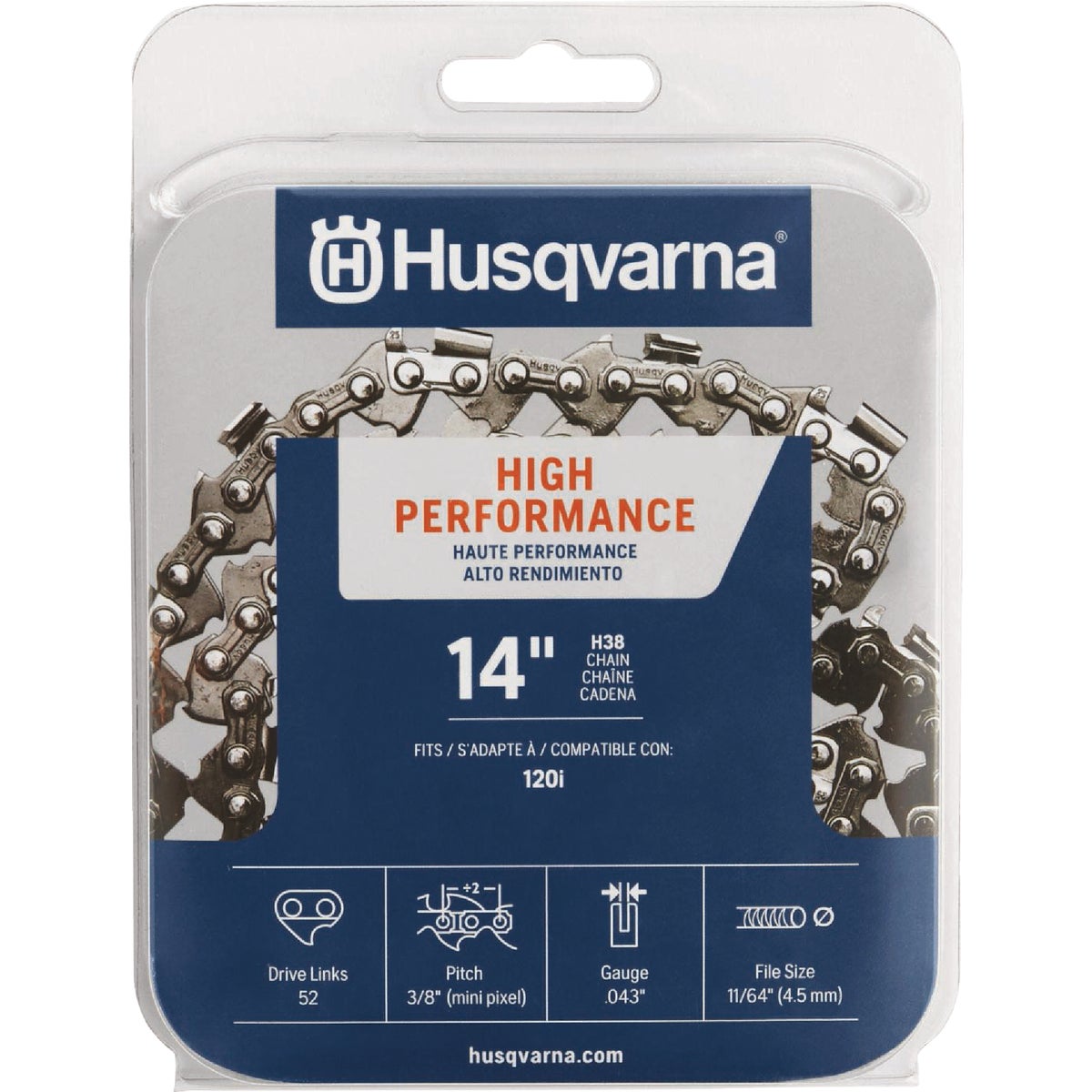 Husqvarna H38 14 In. Replacement Chain Image 1