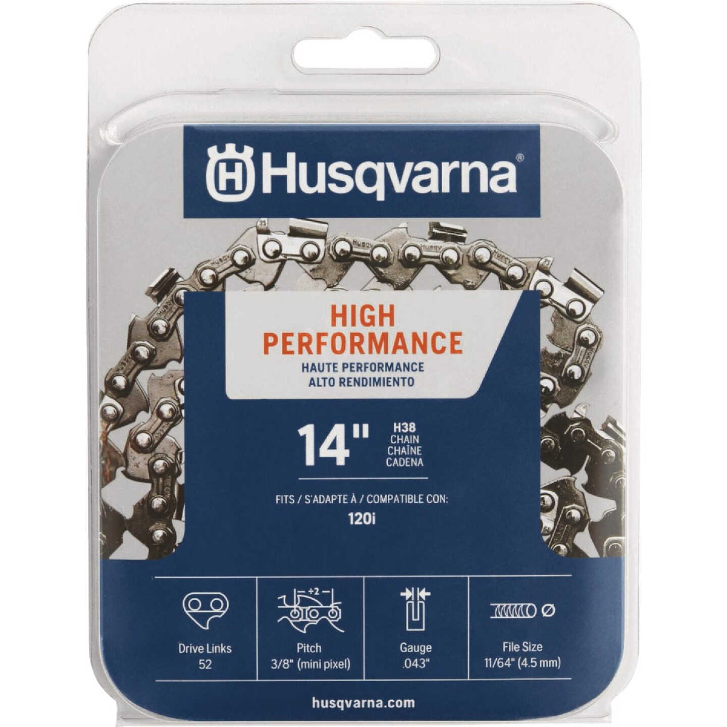 Husqvarna H38 14 In. Replacement Chain Image 1