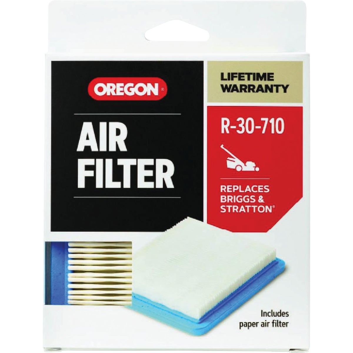 Oregon R-30-710 Air Filter for Riding Mowers