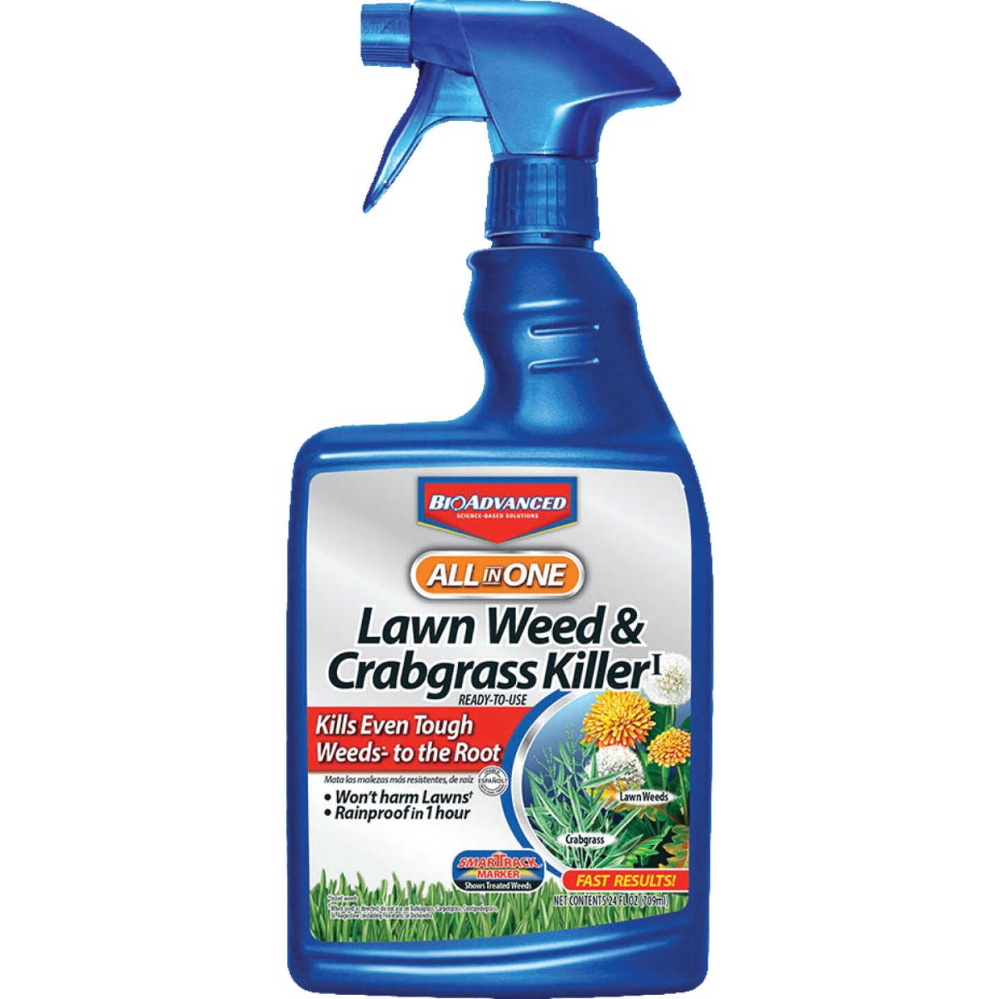 BioAdvanced All-in-1 24 Oz. Ready To Use Trigger Spray Crabgrass & Weed Killer Image 1