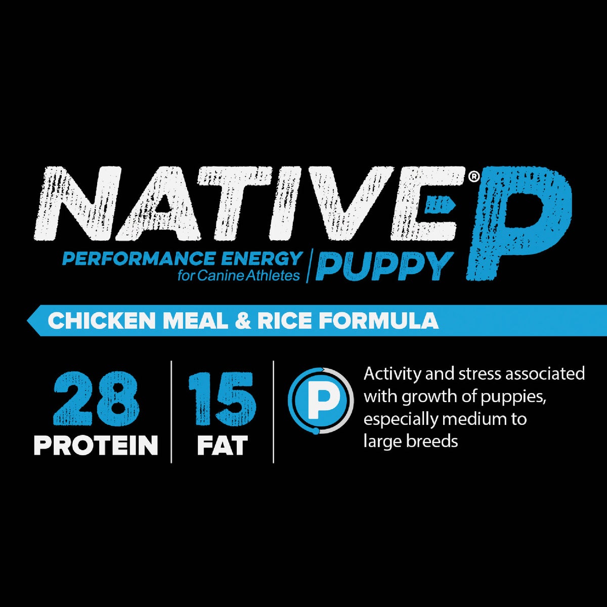 Native Puppy Performance Nutrition 40 Lb. Dry Dog Food Image 2