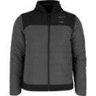 Milwaukee M12 AXIS Men's Gray Cordless Heated Jacket, L Image 1