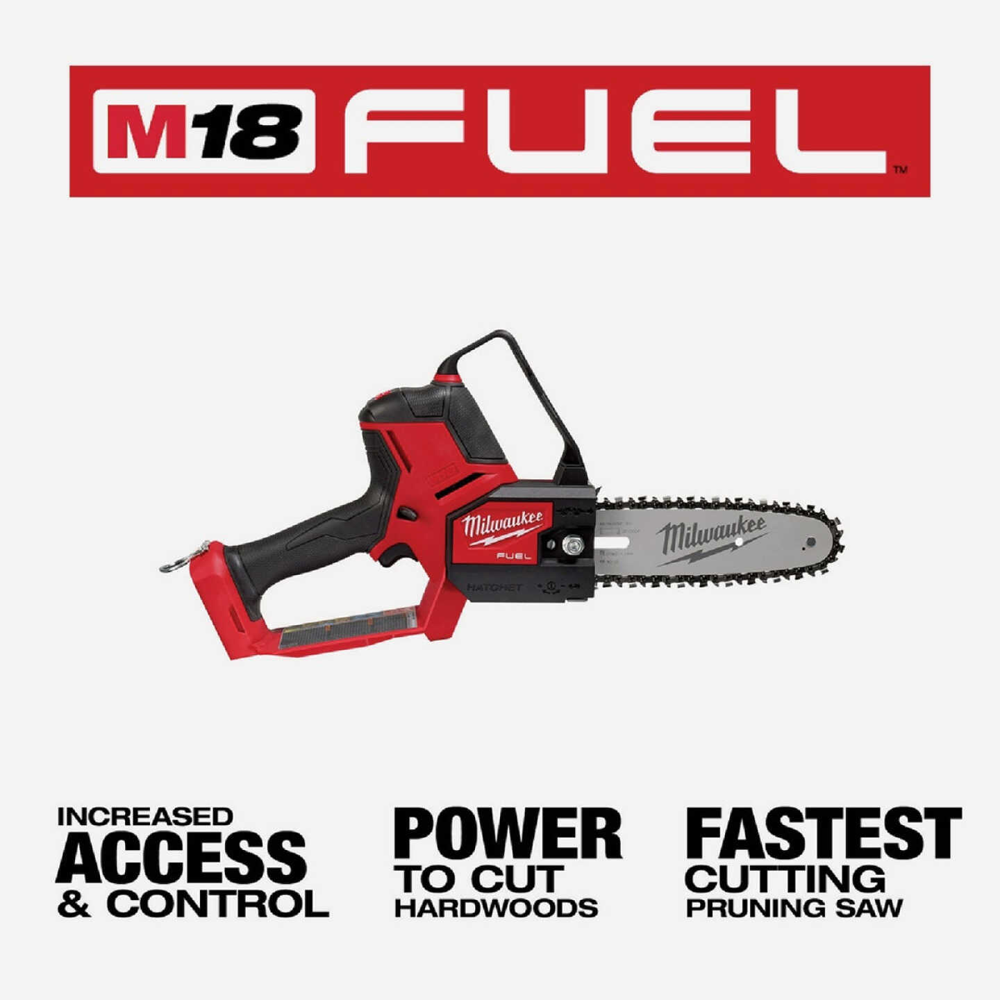 Milwaukee M18 FUEL HATCHET Brushless 8 In. Cordless Pruning Saw (Tool Only) Image 2