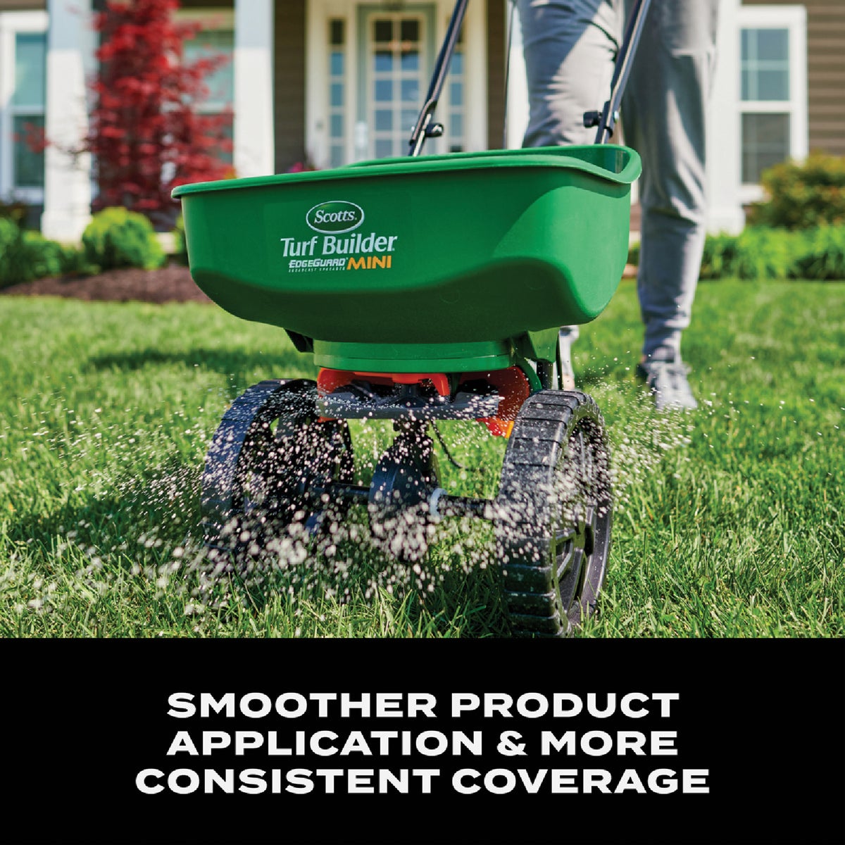 Scotts Turf Builder EdgeGuard Mini Broadcast Spreader Image 3