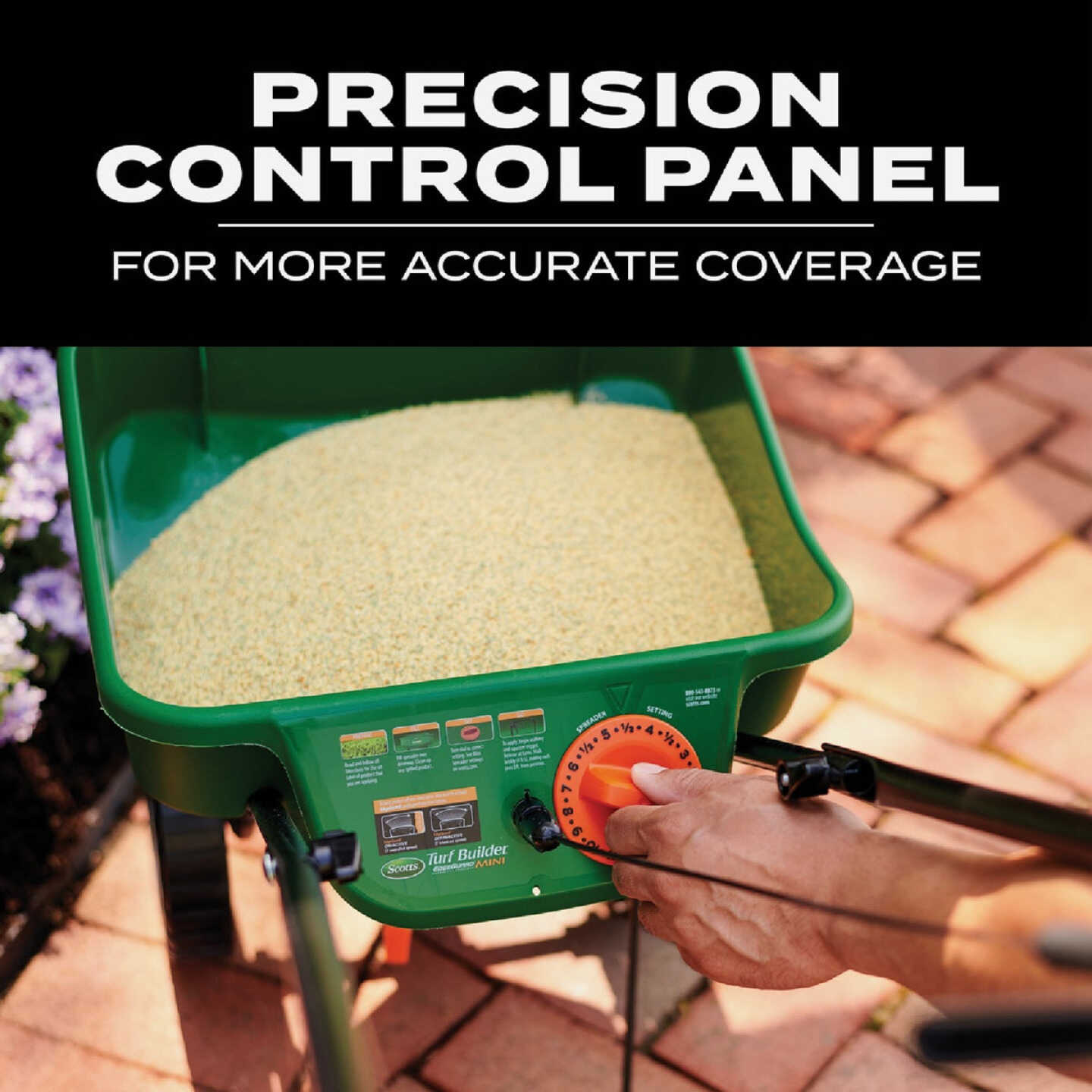 Scotts Turf Builder EdgeGuard Mini Broadcast Spreader Image 7