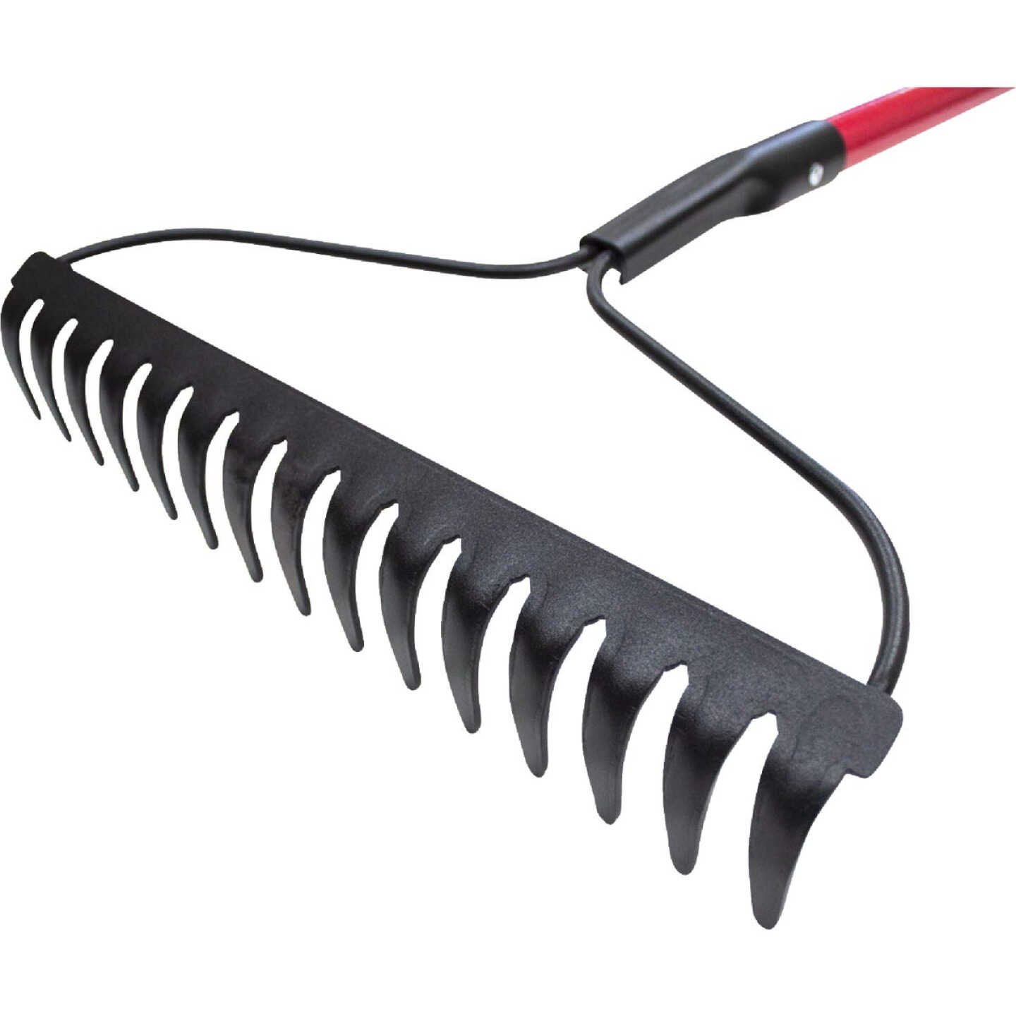 Bully Tools 16 In. 10-Gauge Steel Bow Garden Rake (15-Tine) Image 3