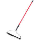 Bully Tools 16 In. 10-Gauge Steel Bow Garden Rake (15-Tine) Image 1