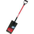 Bully Tools 27 In. Fiberglass D-Handle Square Point Garden Spade Image 1