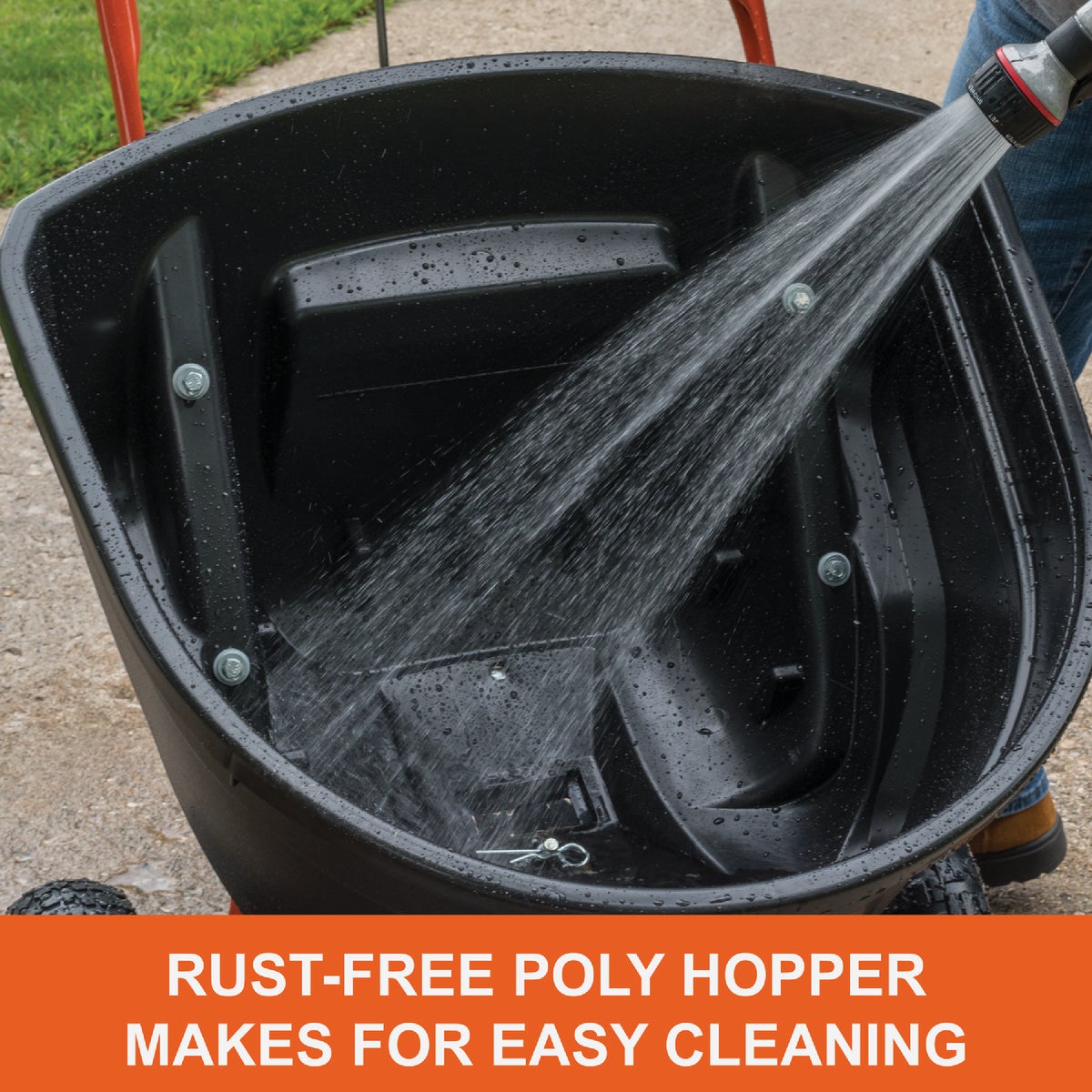 Agri-Fab 130 Lb. Push Broadcast Spreader Image 2