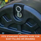 Agri-Fab 18 In. x 24 In. Poly Push/Tow Behind Poly Lawn Roller Image 2