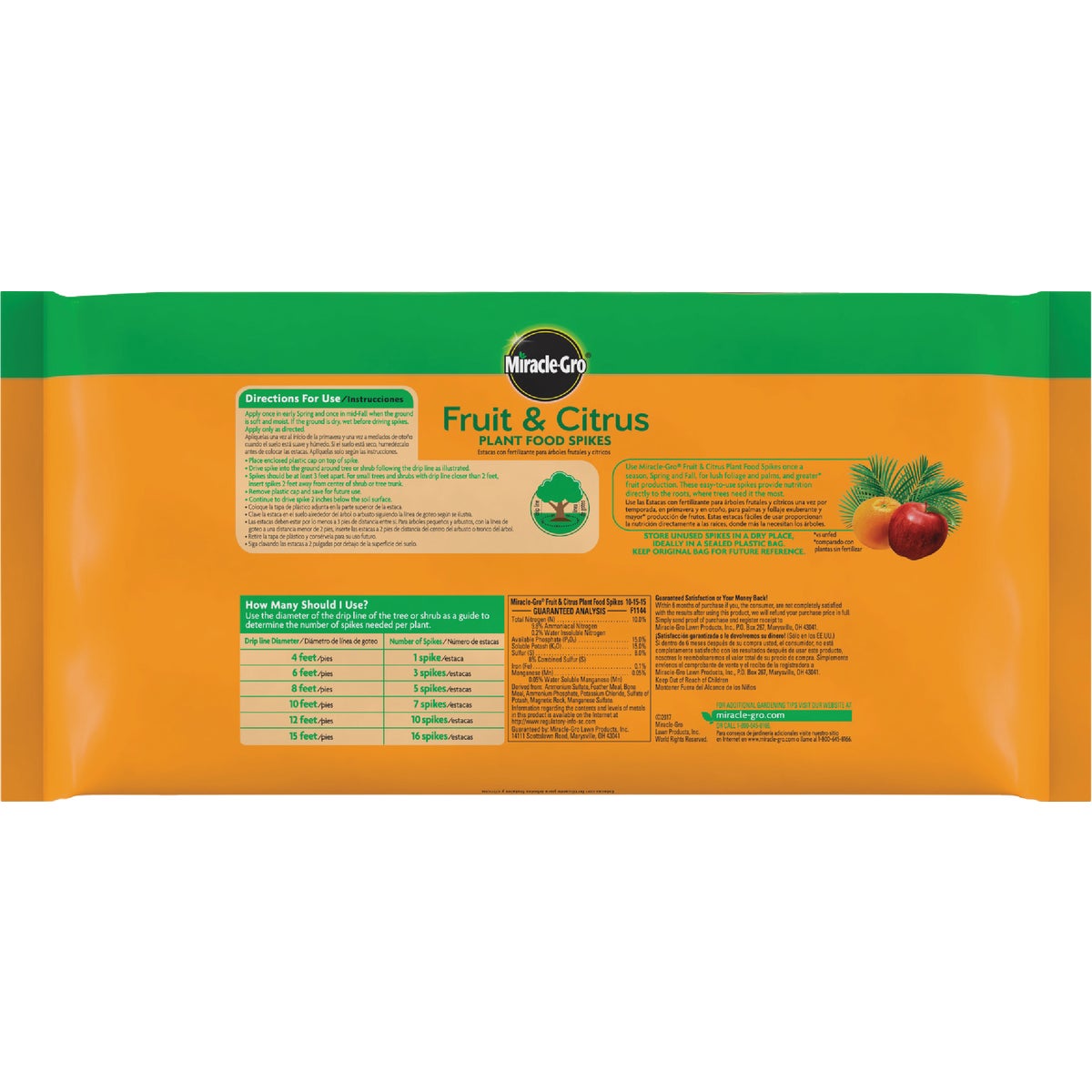 Miracle-Gro Fruit & Citrus Plant Food Spikes (12-Pack) Image 6