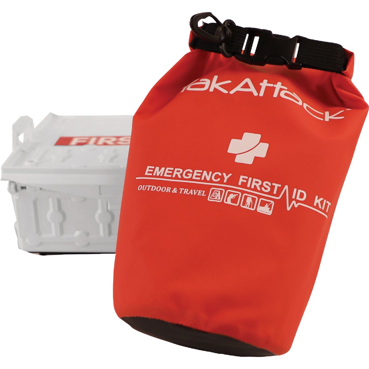 YakAttack Reel Essentials First Aid Kit with Quick Release Base