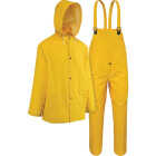 Boss Large 3-Piece Yellow PVC Rain Suit Image 1