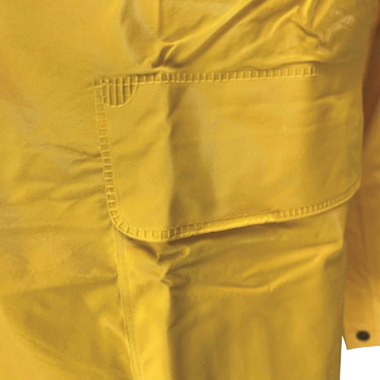 Boss XL 3-Piece Yellow PVC Rain Suit Image 5