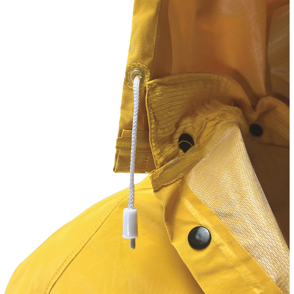Boss 2XL 3-Piece Yellow PVC Rain Suit Image 5
