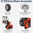 Husqvarna ST 230 30 In. Gas Snow Blower Image 3