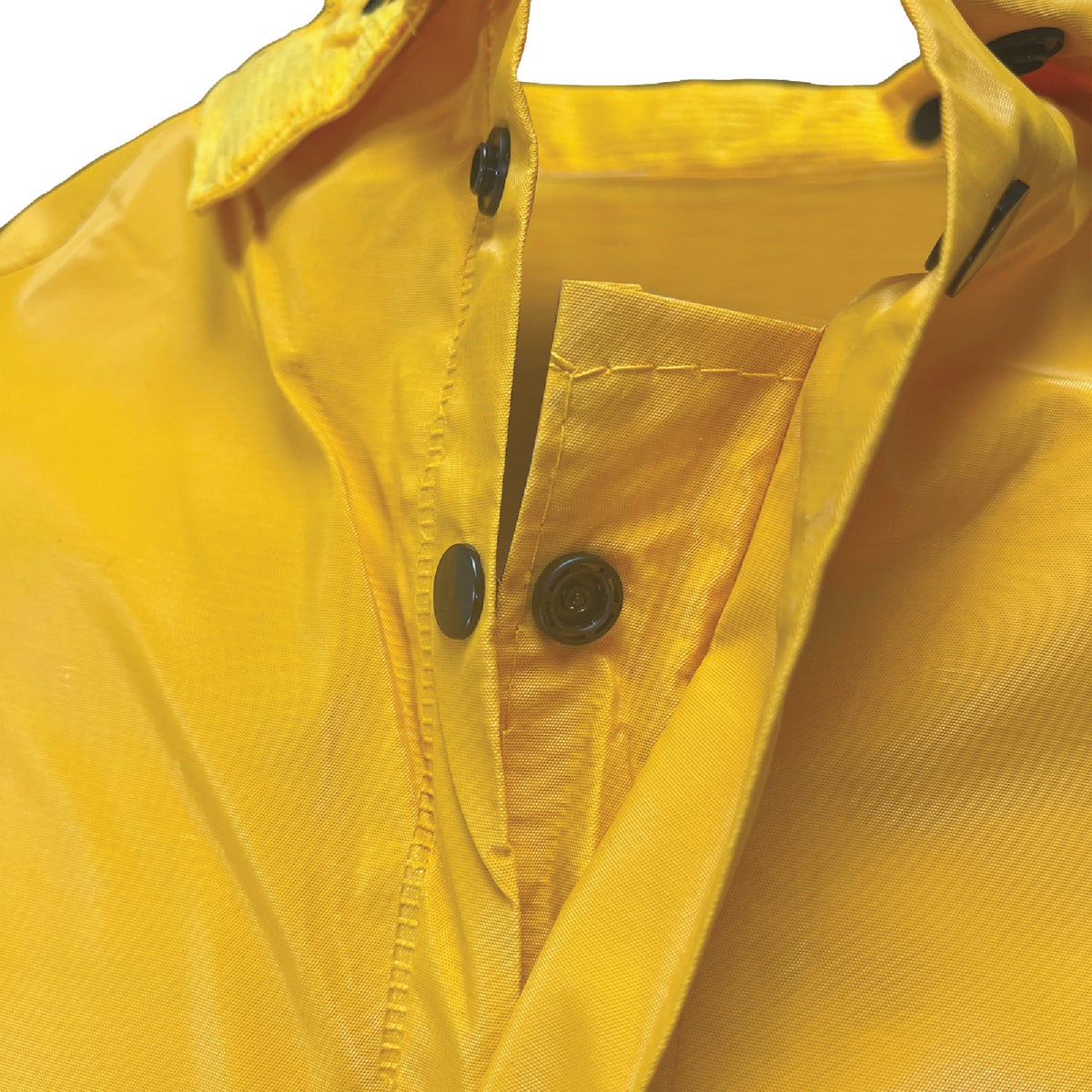 Boss Large Yellow PVC Rain Coat Image 4