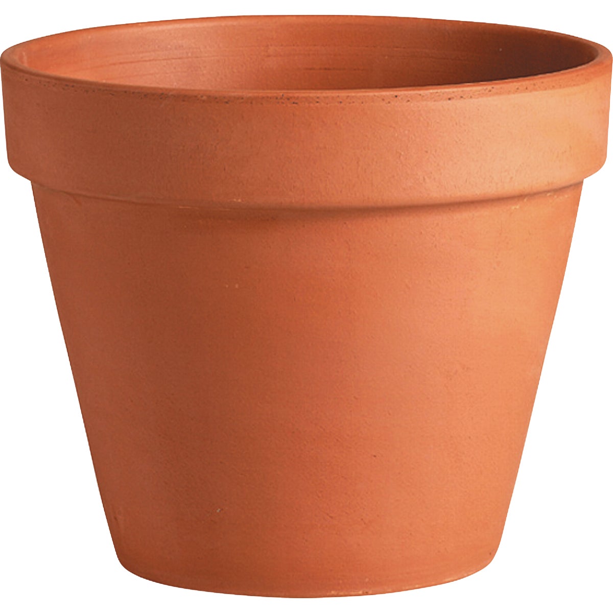 Deroma 4.3 In. Red Terra Cotta Clay Standard Planter Image 1