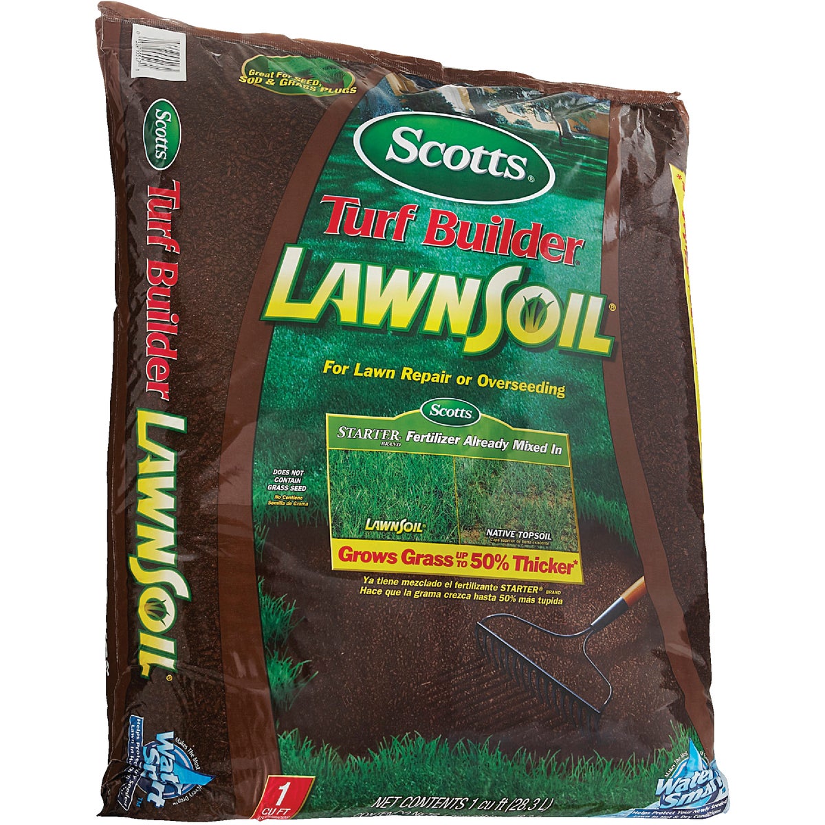 Scotts Turf Builder LawnSoil 1.5 Cu. Ft. Top Soil Image 3
