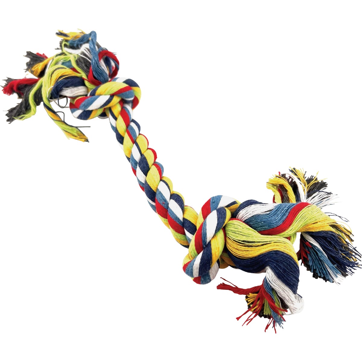 Boss Pet Digger's Small/Medium Dog Multi-Colored Rope Toy