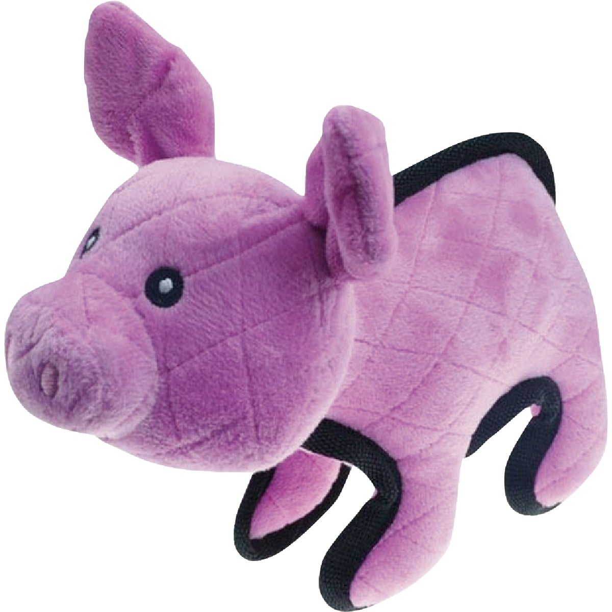 Boss Pet Pet Park Blvd Tuffimals Small Pig Dog Toy Image 1