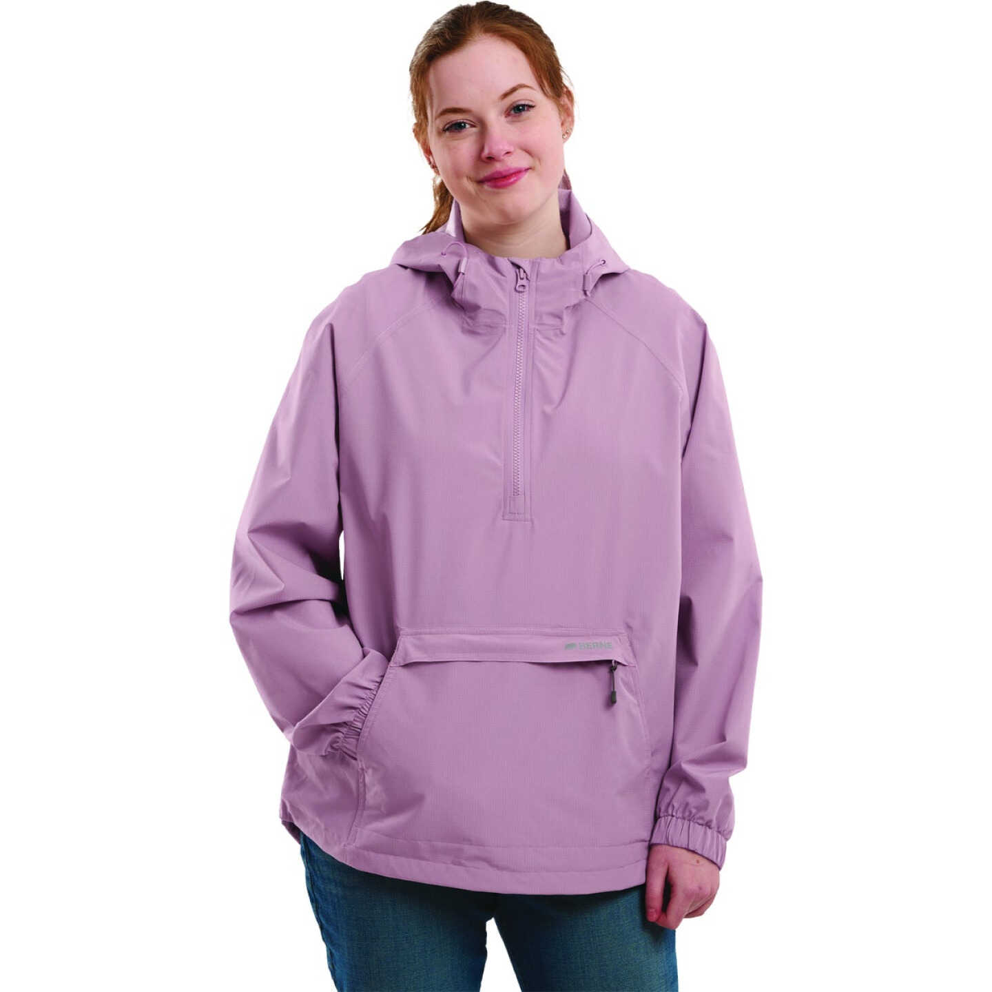 Berne Weather Warrior Women's XL Elderberry Packable Rain Jacket Image 1