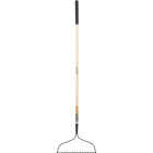Green Thumb 16.25 In. Steel Bow Rake with Wood Handle (16-Tine) Image 1