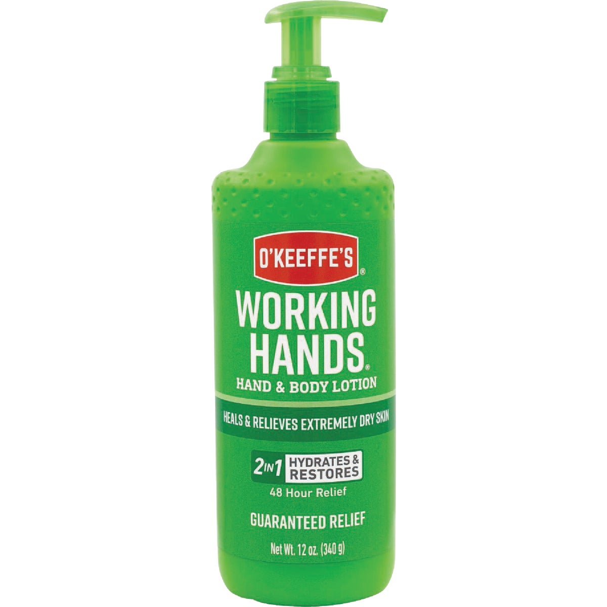 O'Keeffe's Working Hands 12 Oz. Pump Hand & Body Lotion Image 2