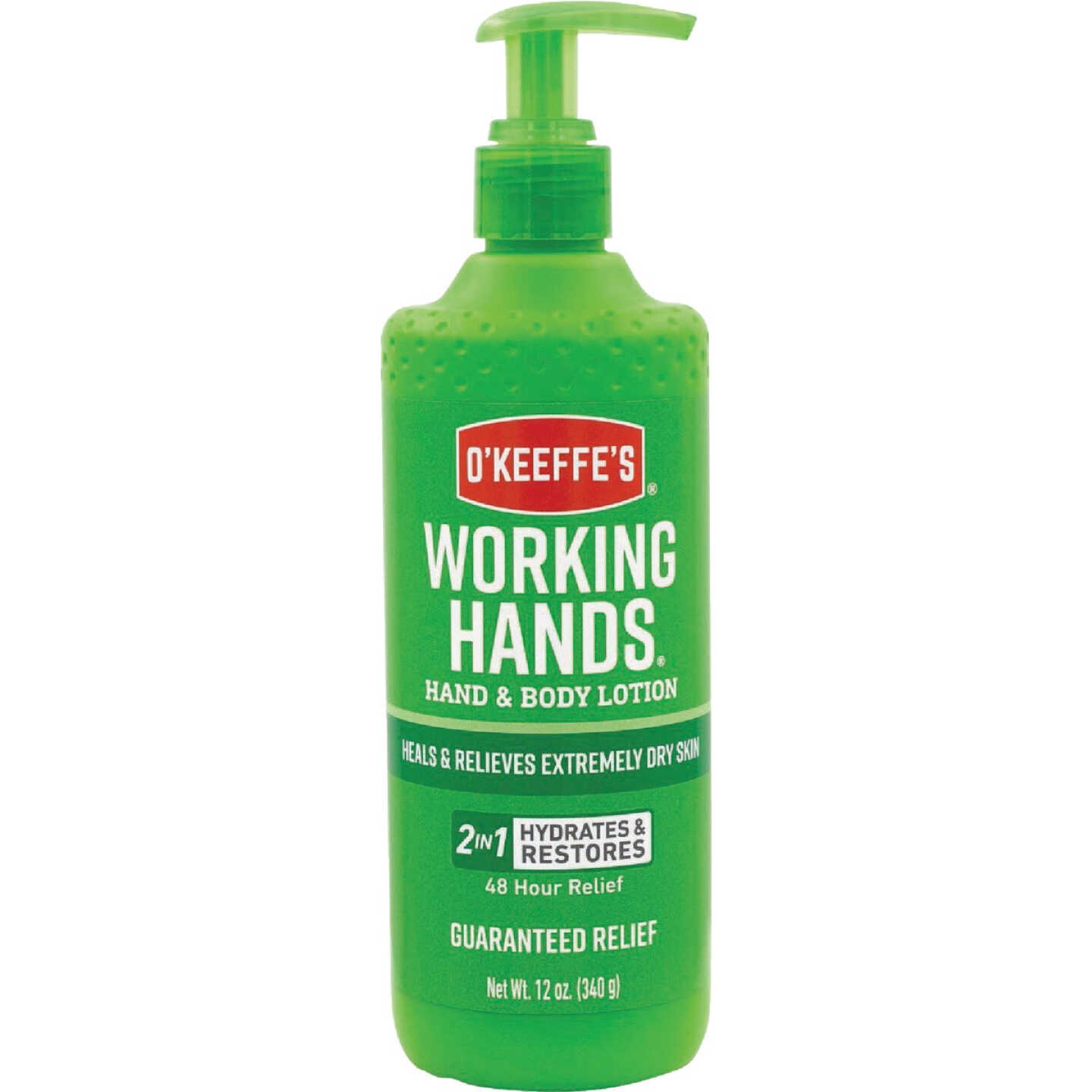 O'Keeffe's Working Hands 12 Oz. Pump Hand & Body Lotion Image 1