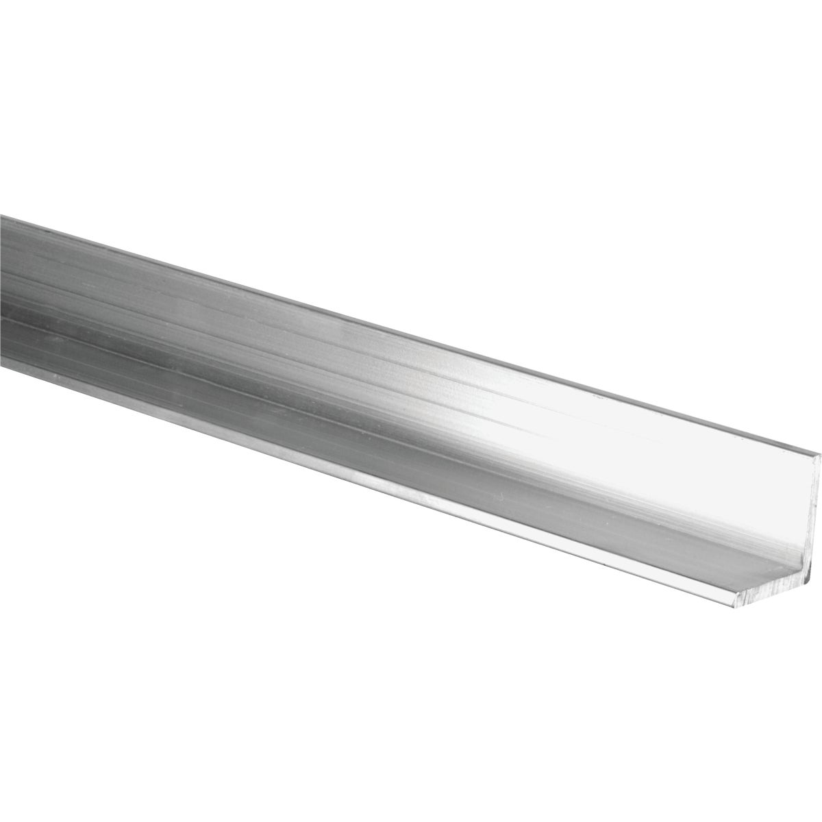 Hillman Steelworks Milled 1-1/2 In. x 4 Ft., 1/16 In. Aluminum Solid Angle Image 1