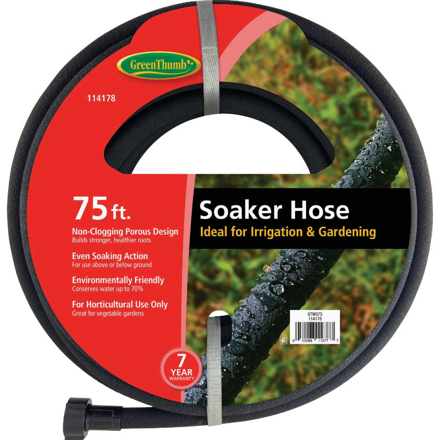 Green Thumb 75 Ft. Soaker Hose Image 1