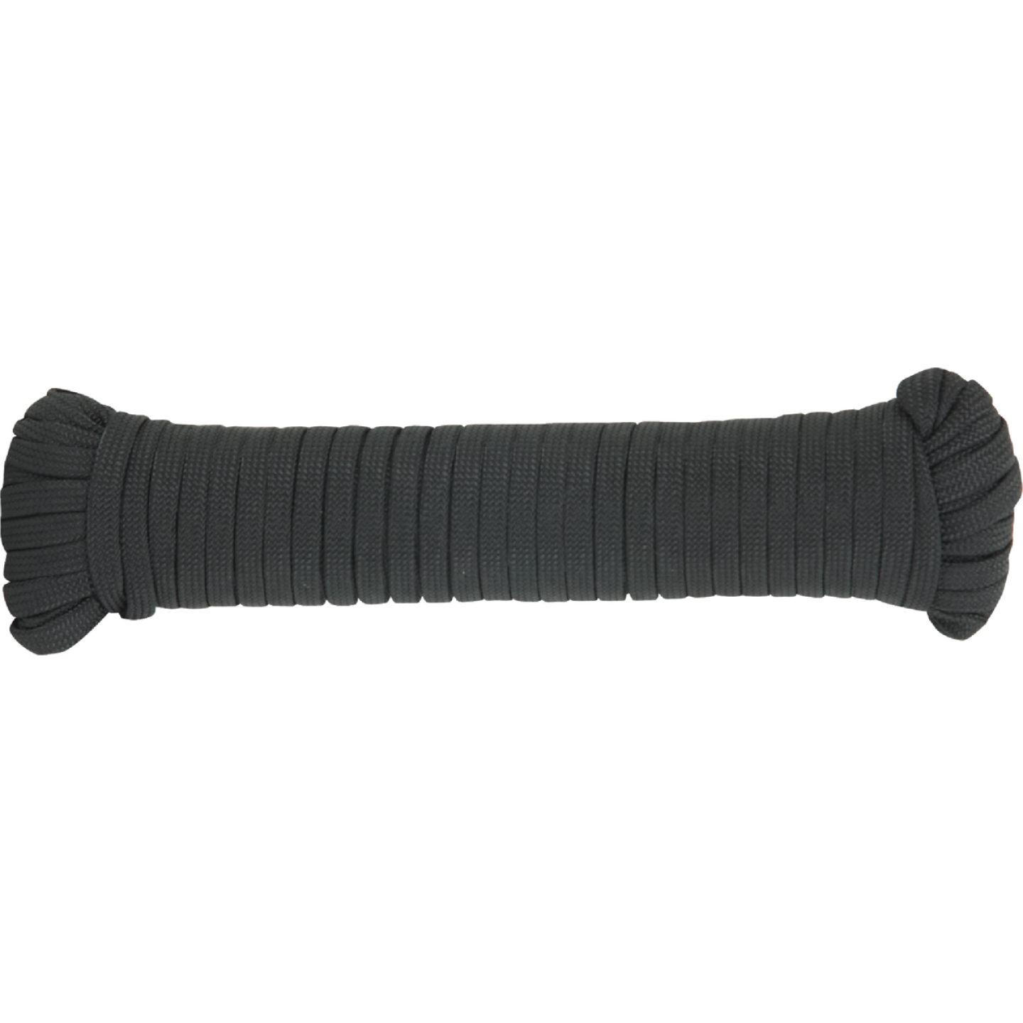 Do it Best 1/8 In. x 50 Ft. Black Braided Polypropylene Paracord Image 3