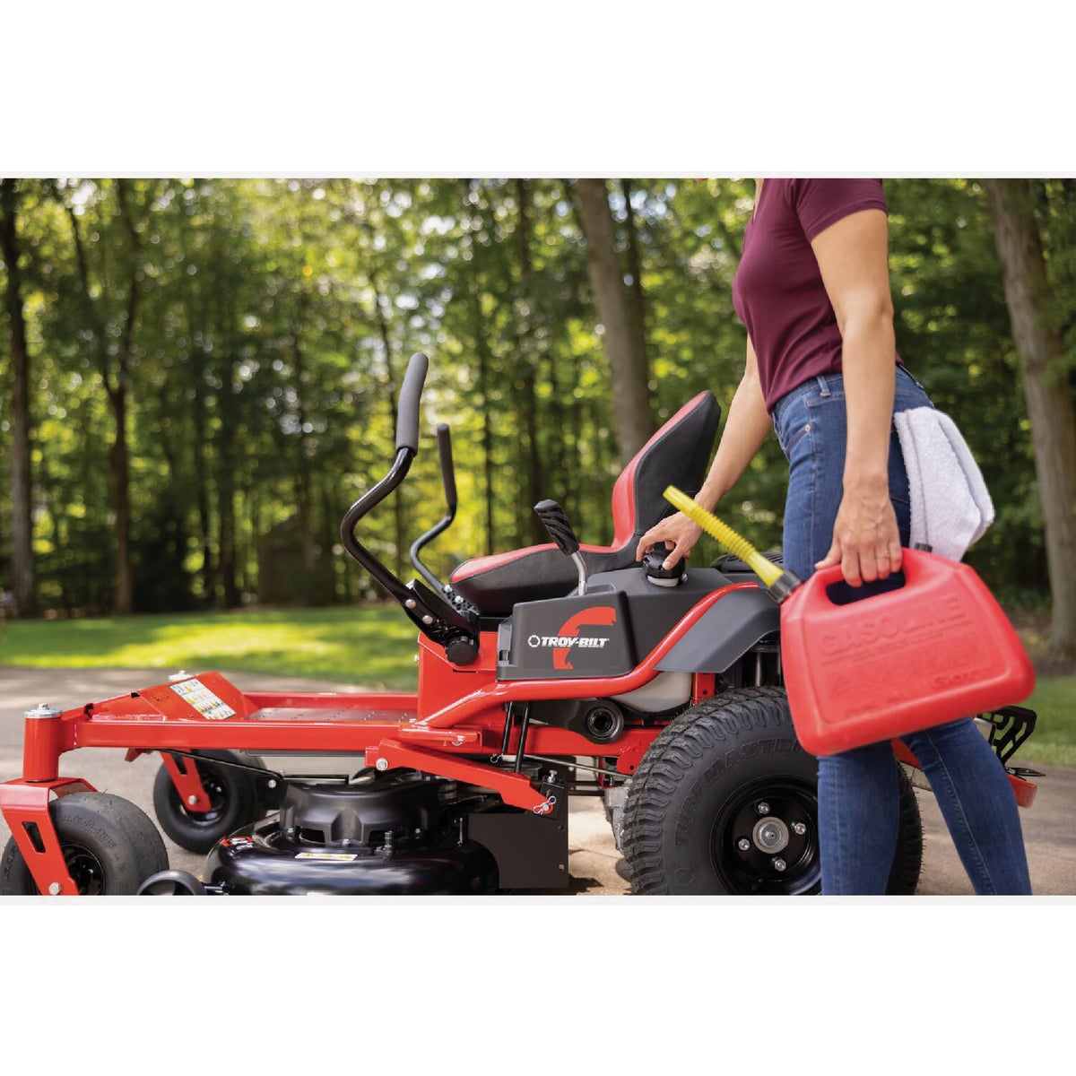 Troy-Bilt 42 In. 22HP Kohler Zero-Turn Riding Lawn Mower Image 4