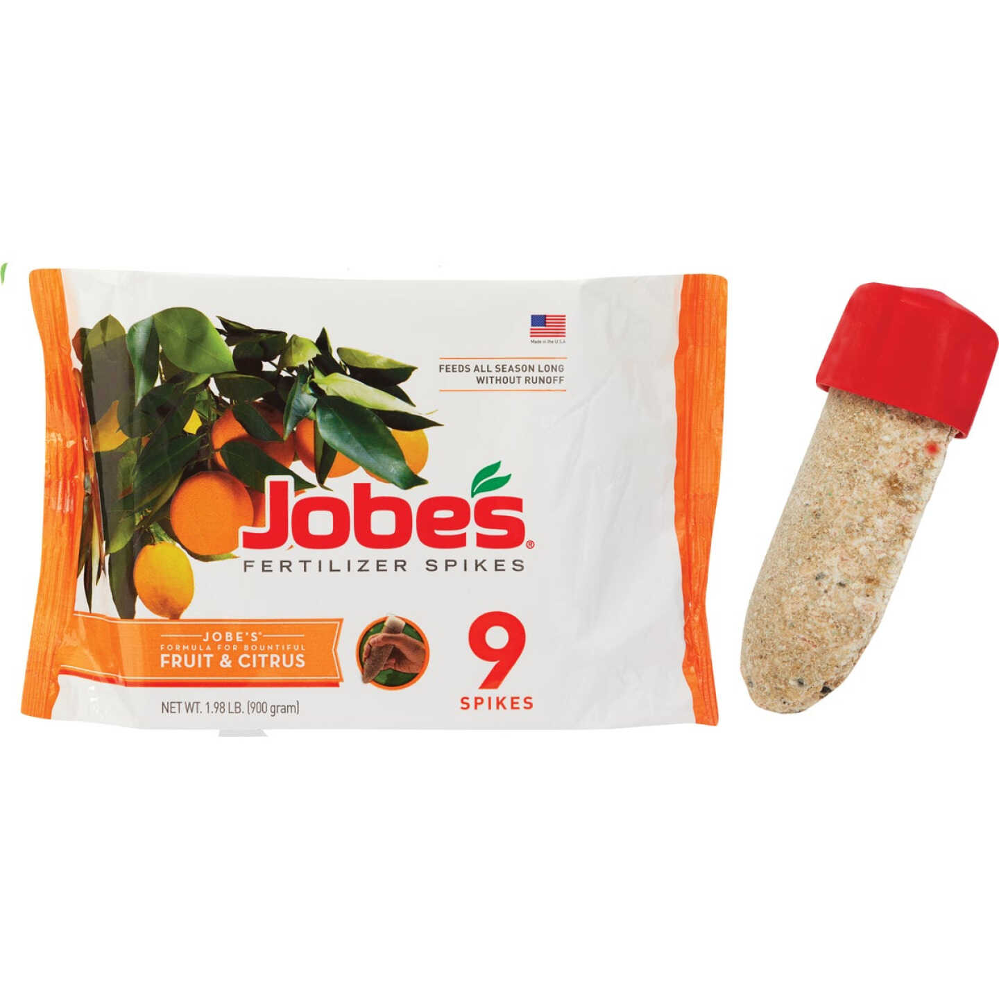 Jobe's 8-11-11 Fruit & Citrus Fertilizer Spikes (9-Pack) Image 1