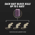 Tomcat Advanced Formula Refillable Rat & Mouse Bait Station - 12 Blocks Baits & 1 Refillable Station Image 2