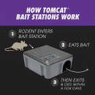 Tomcat Advanced Formula Refillable Rat & Mouse Bait Station - 12 Blocks Baits & 1 Refillable Station Image 4