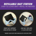 Tomcat Advanced Formula Refillable Rat & Mouse Bait Station - 12 Blocks Baits & 1 Refillable Station Image 7