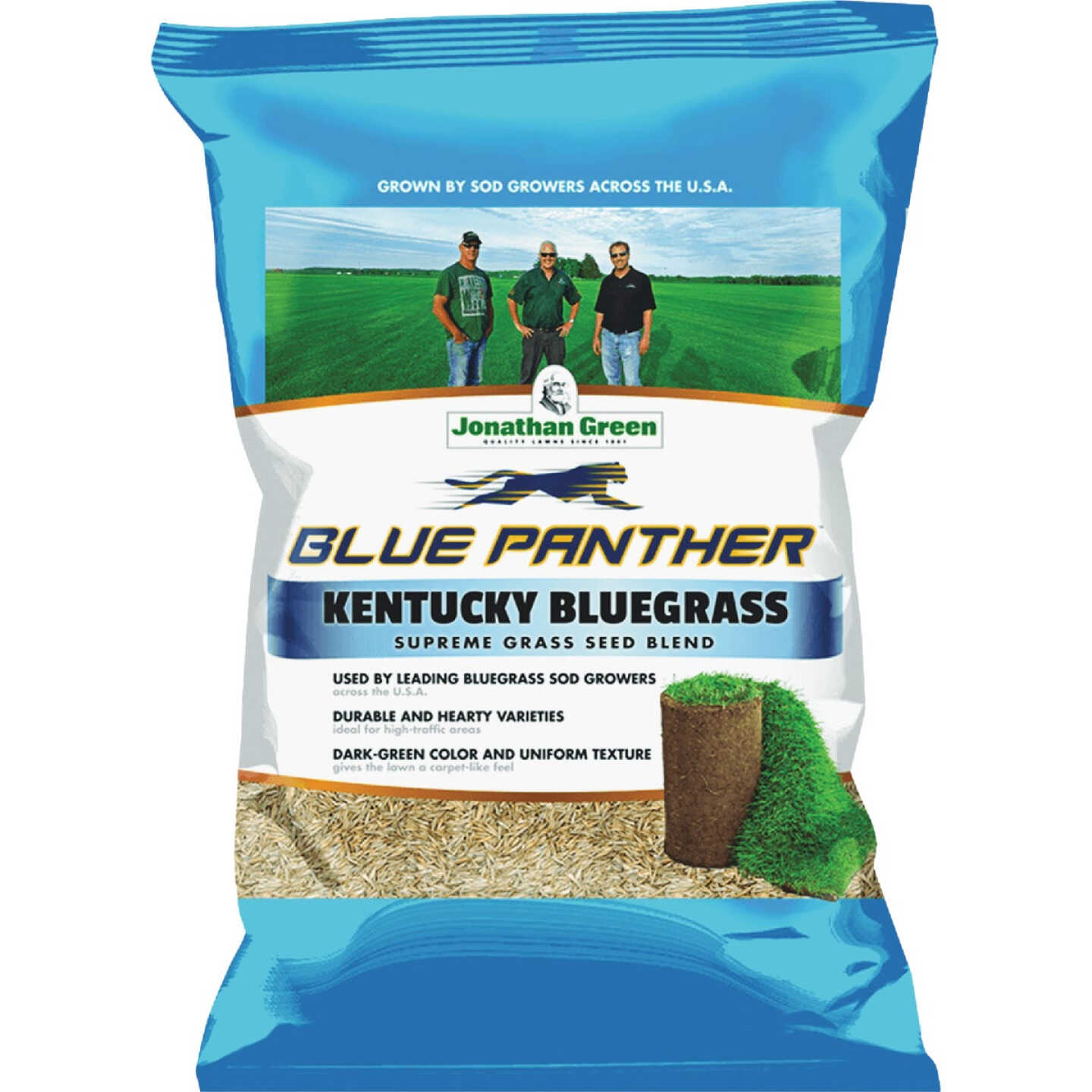 Jonathan Green Blue Panther Kentucky Bluegrass 25 Lb. 20,000 Sq. Ft. Coverage Grass Seed Image 1
