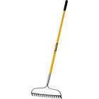 Truper Tru Pro 60 in. Forged Bow Rake, 16 tines, Fiberglass Handle Image 2