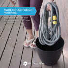 Hydrotech 5/8 In. Dia. x 100 Ft. Yellow Expandable Burst Proof Hose Image 6