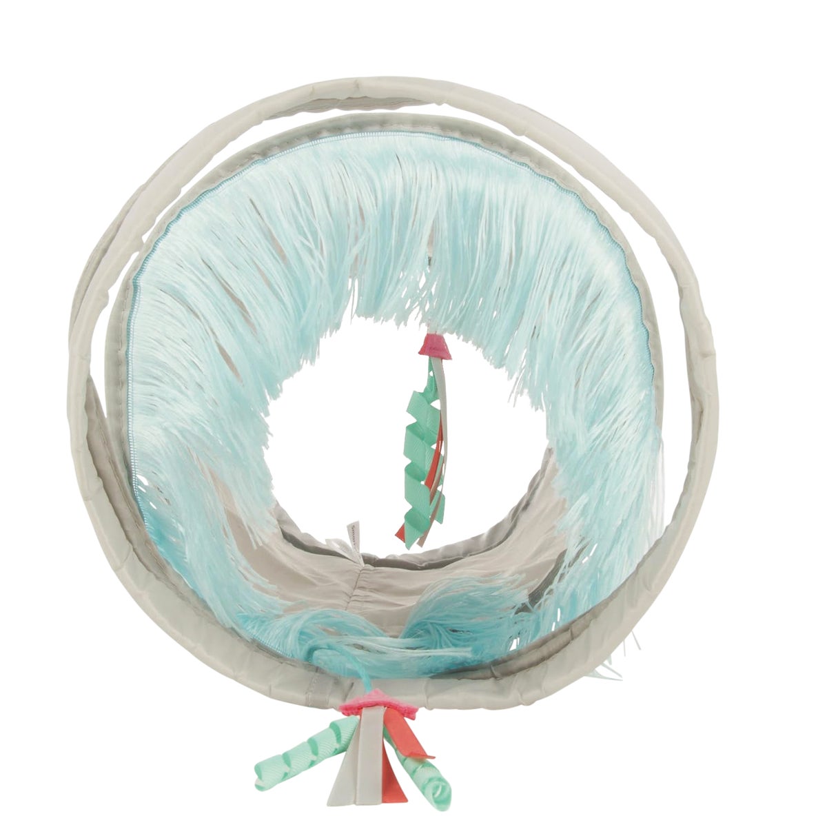 SmartyKat Fringe Frenzy Spring Tunnel Cat Toy Image 3