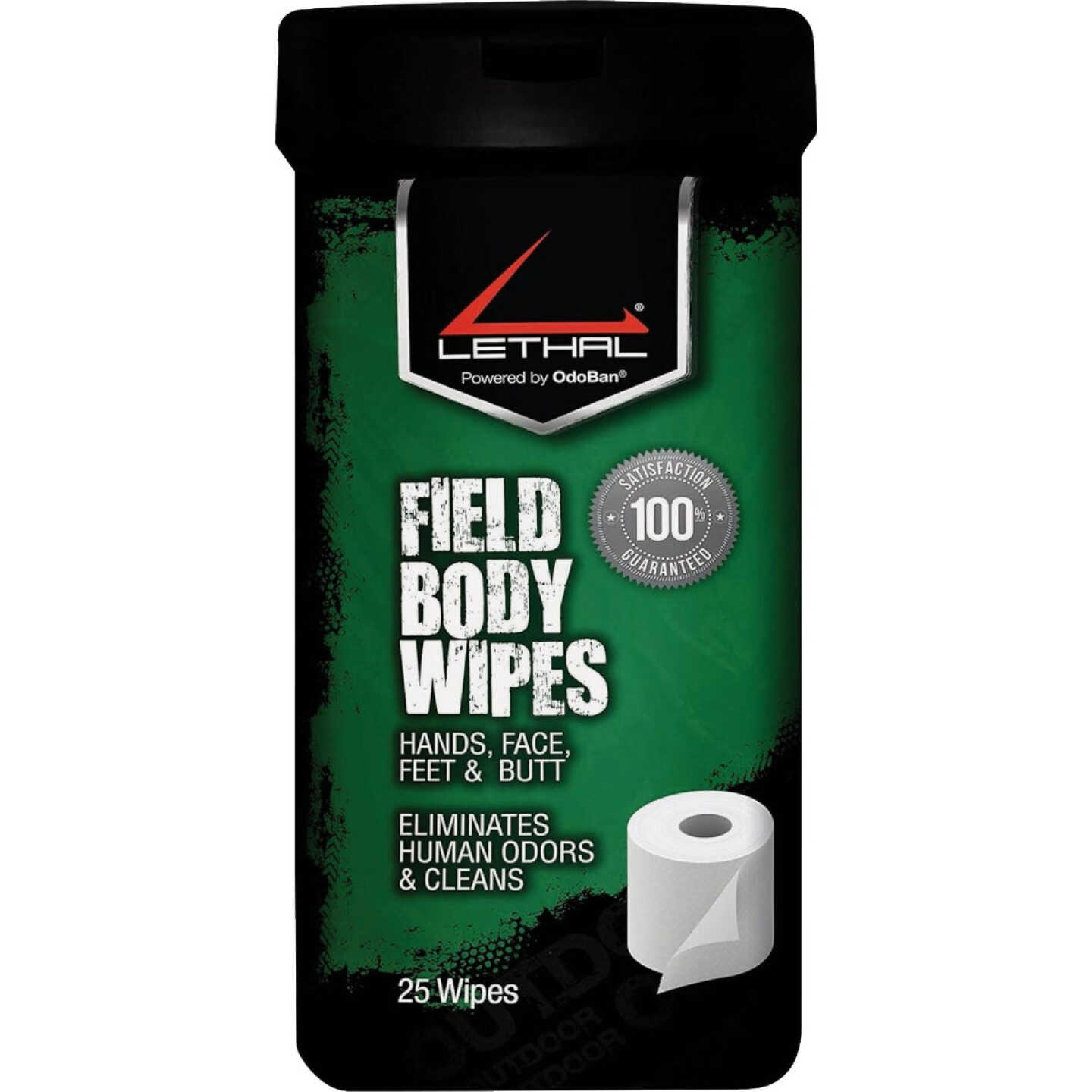 Lethal Field Body Wipes (25-Pack) Image 1