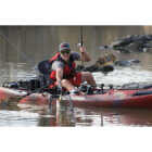 YakAttack Leverage Landing 12 In. x 20 In. Hoop with Foam Extension Fishing Net Image 2