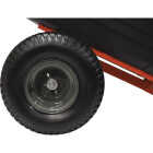 Agri-Fab 1000 Lb. ATV/UTV Poly Swivel Tow-Behind Dump Cart Image 6