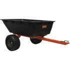 Agri-Fab 1000 Lb. ATV/UTV Poly Swivel Tow-Behind Dump Cart Image 1